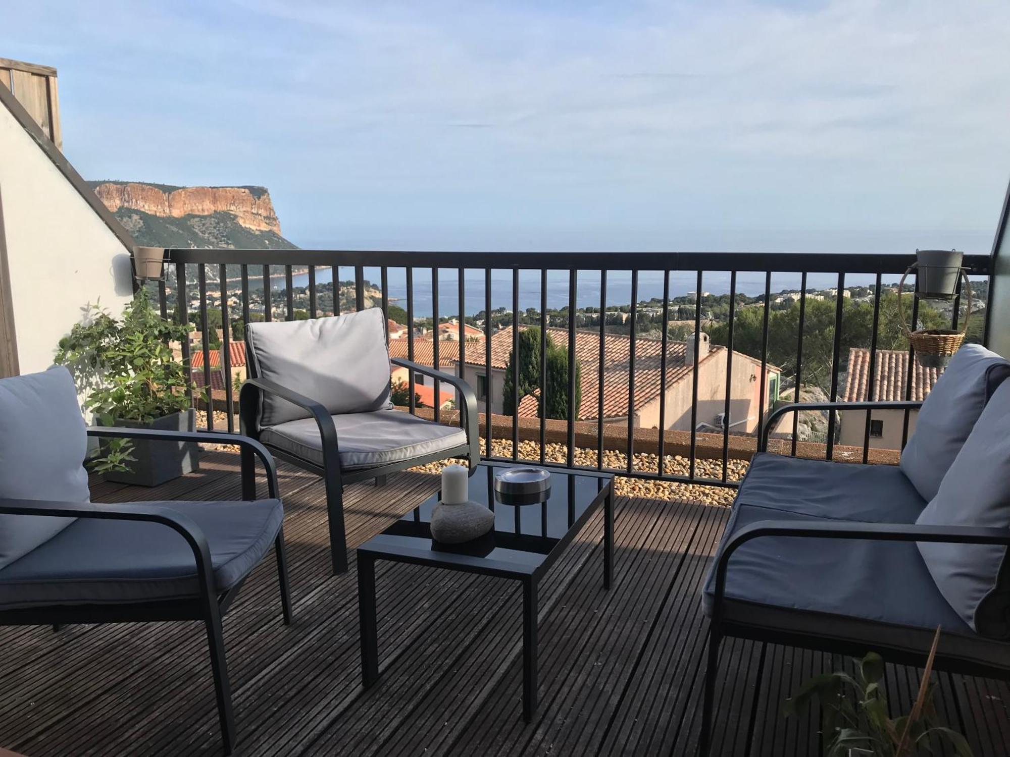 Magnifique Studio Cassis Vue Mer Exterior photo